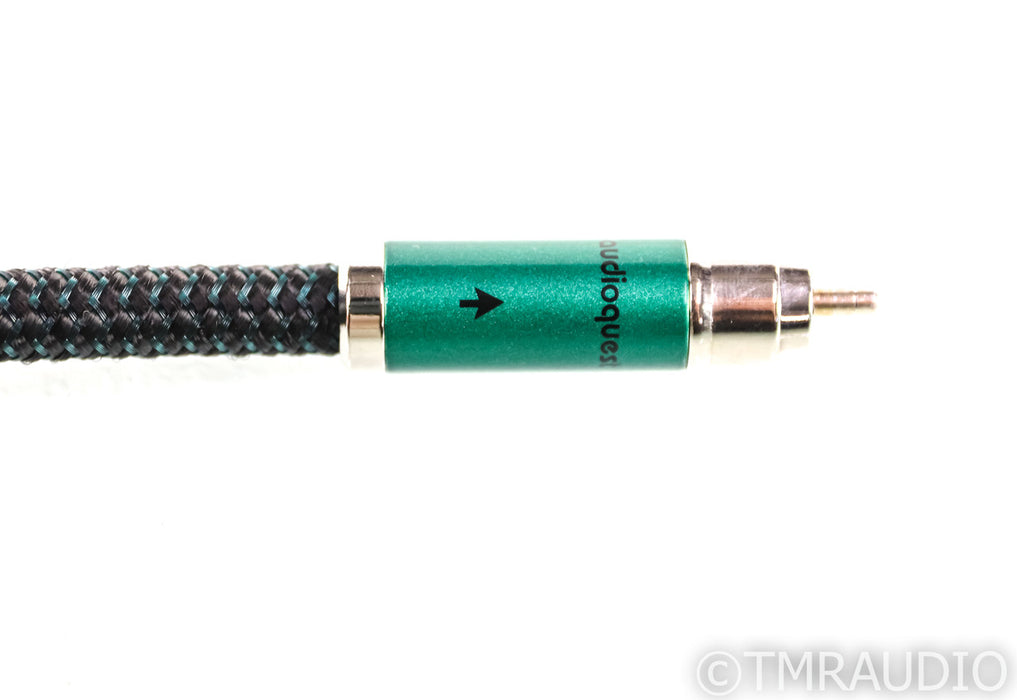 AudioQuest Columbia RCA Cables; 1m Pair Interconnects; 72v DBS