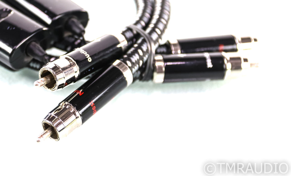 AudioQuest Niagara RCA Cables; 0.5m Pair Interconnects; 72v DBS