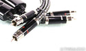 AudioQuest Niagara RCA Cables; 0.5m Pair Interconnects; 72v DBS