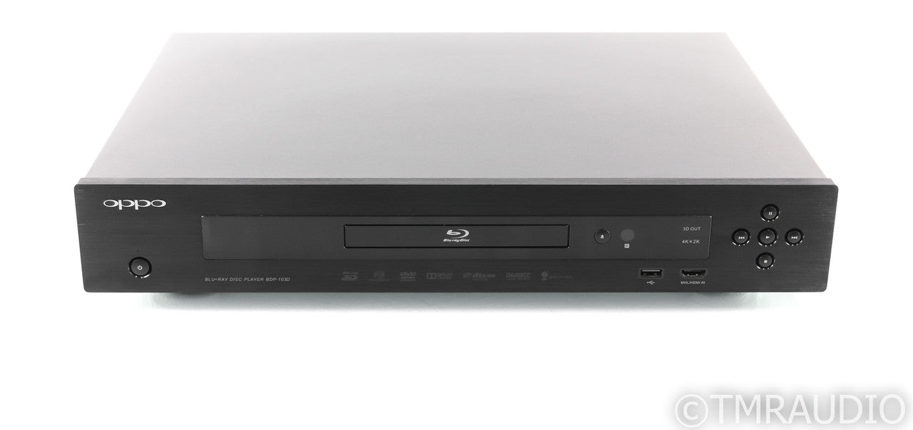 Oppo BDP-103D Universal Blu-Ray Player; BDP103D; Darbee Edition; Remote
