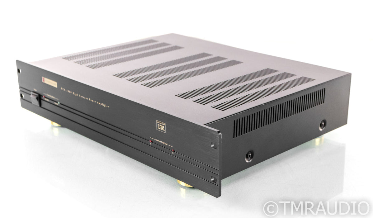 Parasound HCA 1000 Stereo Power Amplifier; HCA1000; Black