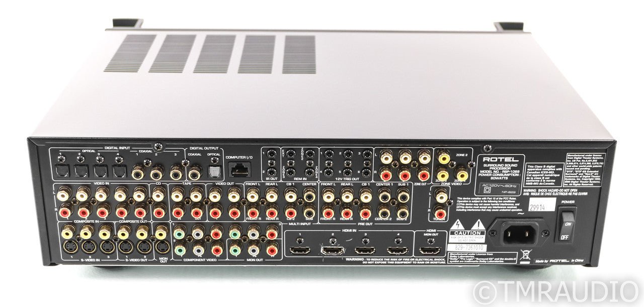 Rotel RSP-1069 7.1 Channel Surround Sound Processor; RSP1069; Remote