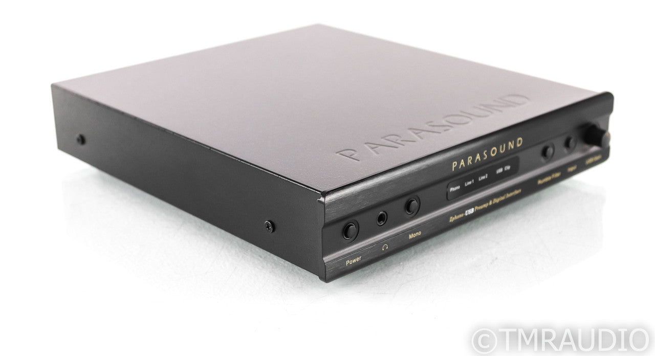 Parasound Zphono USB MM / MC Phono Preamplifier; A/D Converter