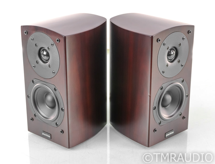 Peachtree Design 4 Bookshelf Speakers; D4; Rosewood Pair