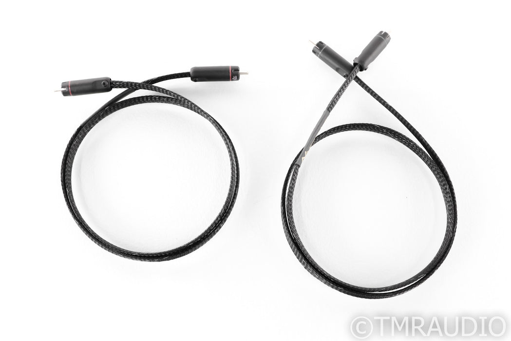 Morrow Audio MA-4 RCA Cables; 1m Pair Interconnects; MA4; KLE Pure Harmony