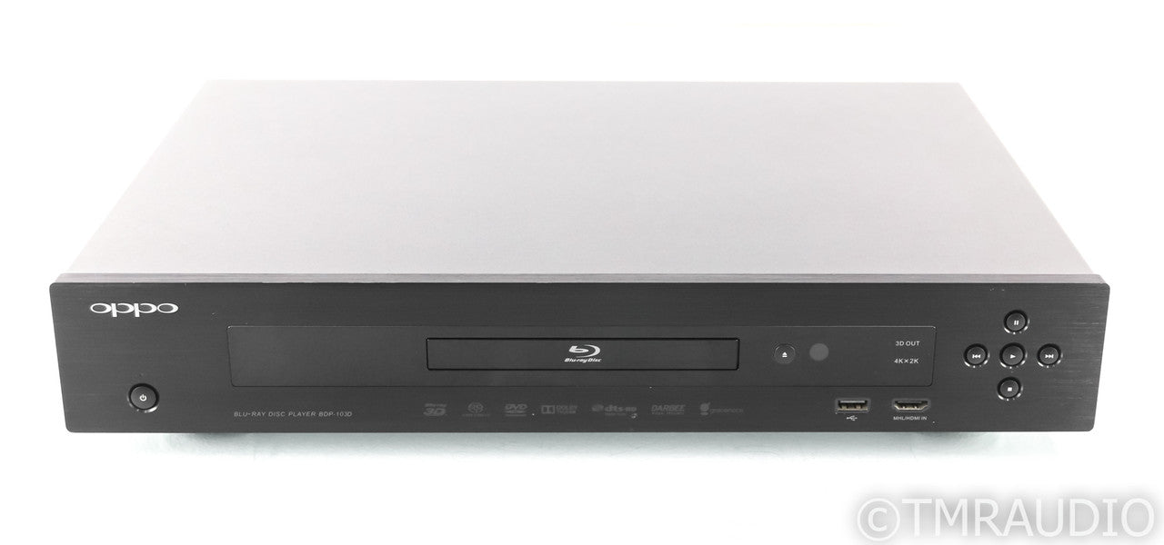 Oppo BDP-103D Universal Blu-Ray Player; Darbee Edition; BDP103D; Remote (1/0)