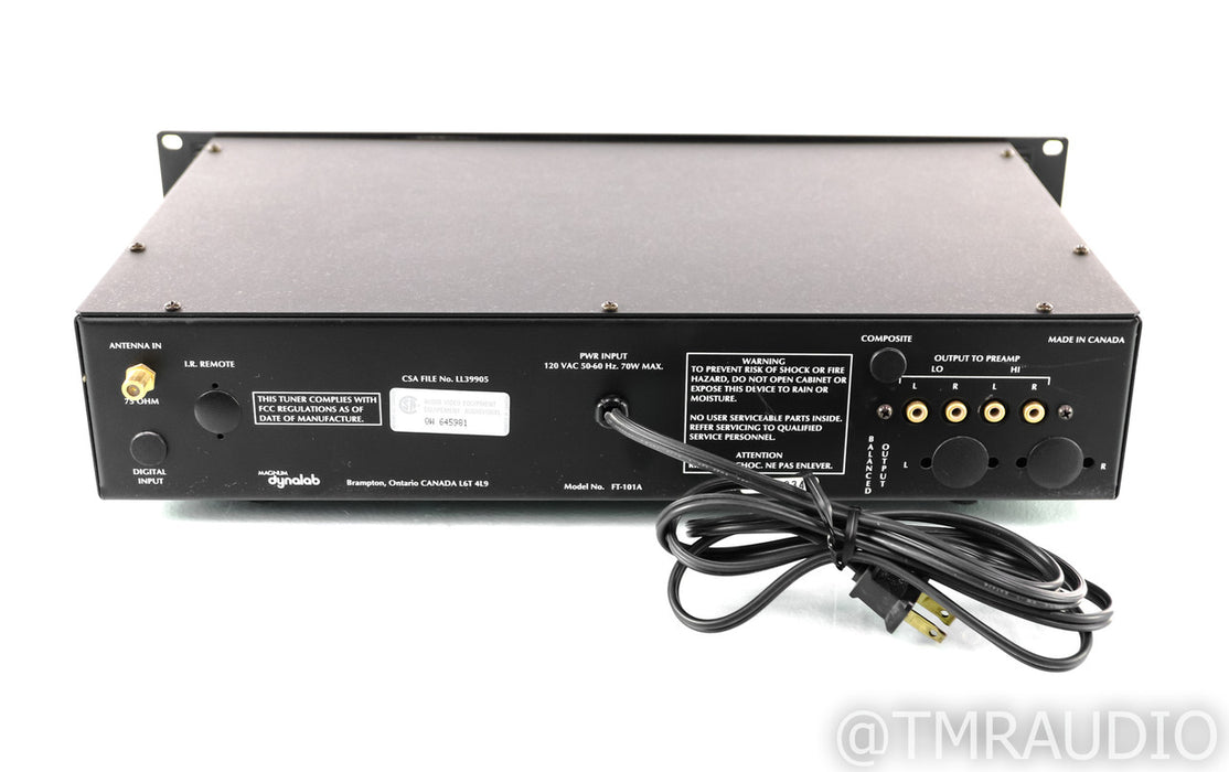Magnum Dynalab FT-101A Vintage FM Tuner; FT101A (1/2)
