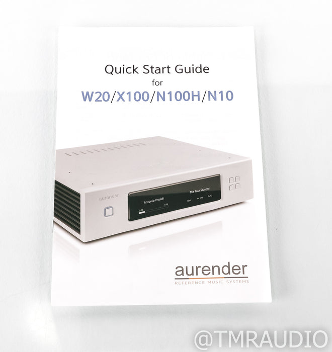 Aurender N10 Network Server / Streamer; 4TB HDD; Silver