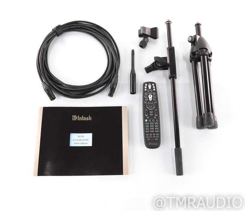 McIntosh MX150 7.1 Channel Home Theater Processor; MX-150; Remote; MM Phono