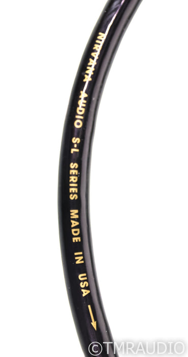 Nirvana Audio S-L Series Speaker Cables; 2.5m Pair