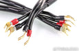 Transparent MusicWave Speaker Cables; 8ft Pair