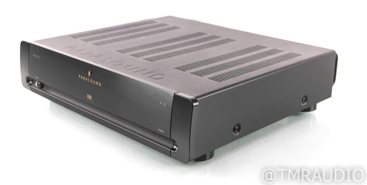 Parasound Halo A23 Stereo Power Amplifier; A-23; Black