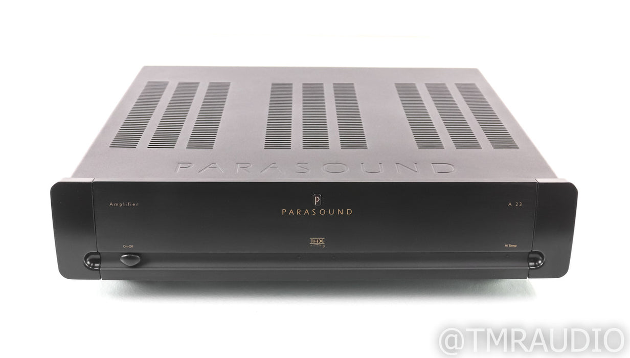 Parasound Halo A23 Stereo Power Amplifier; A-23; Black
