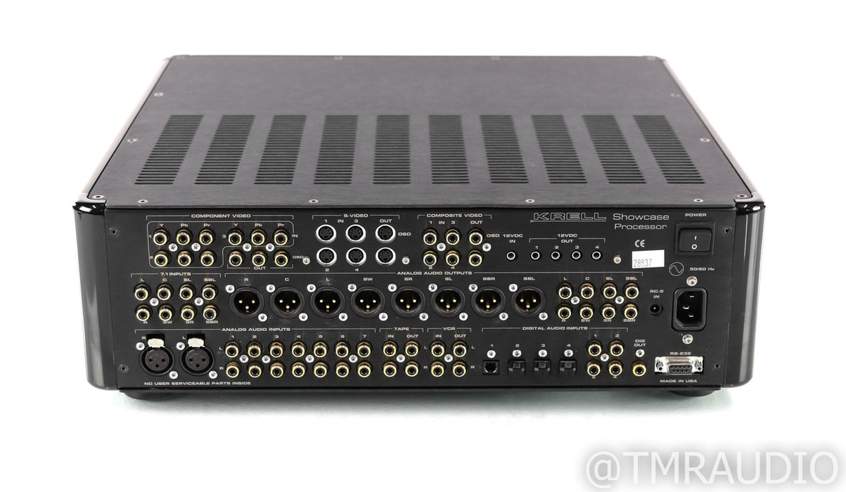 Krell Showcase 7.1 Channel Home Theater Processor; Black, Remote