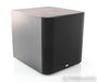B&W ASW600 10" Powered Subwoofer; Black Ash; ASW-600