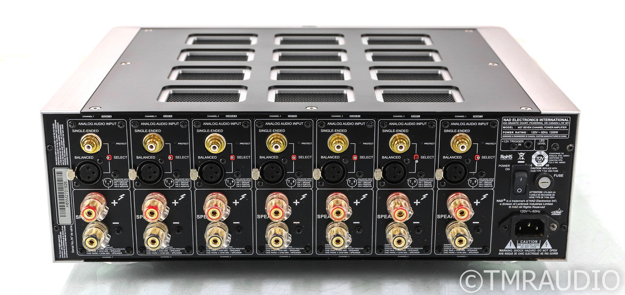 NAD M27 7 Channel Power Amplifier; M-27