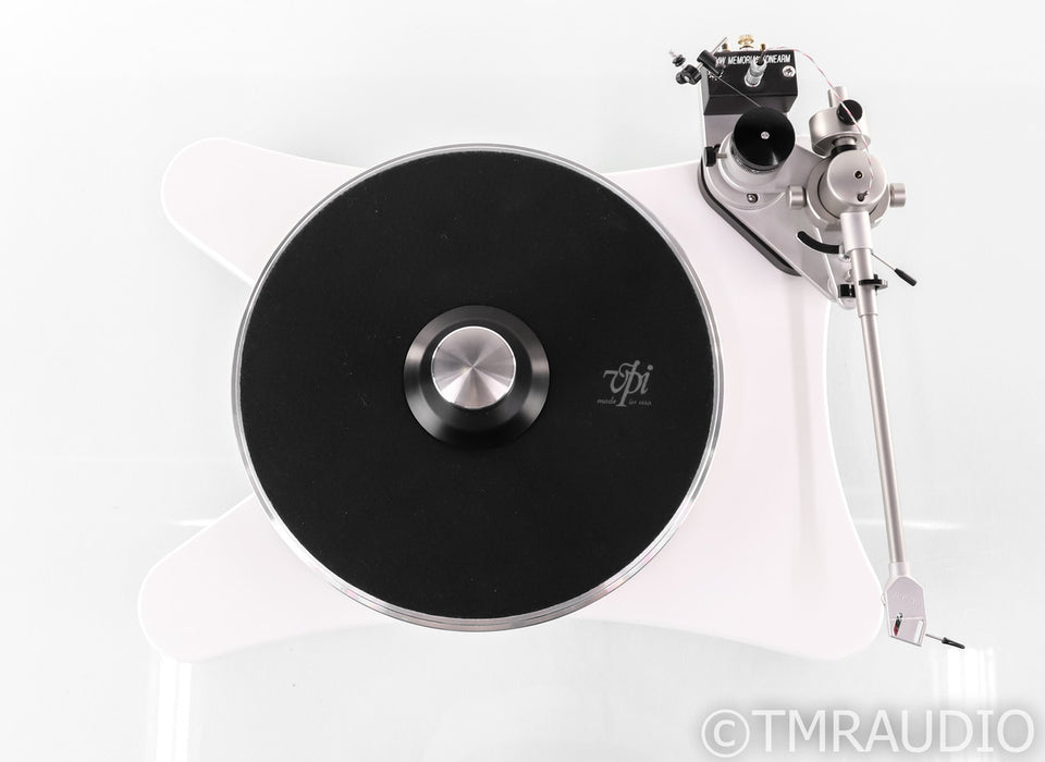 VPI Super Prime Scout Belt Drive Turntable; White (No Cartridge)