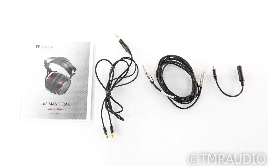 HiFi Man HE560 Planar Magnetic Headphones; HE-560; Kimber Extension Cable