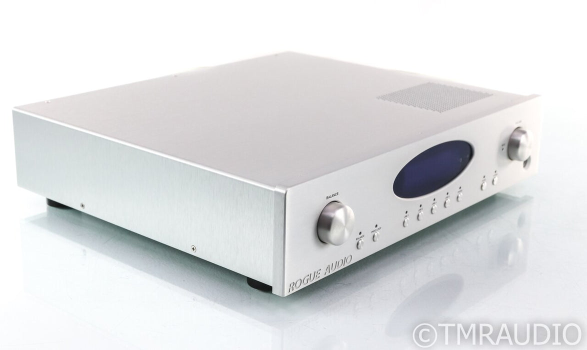 Rogue Audio RP-5 Stereo Tube Preamplifier; RP5; MM/MC Phono; Silver; Remote