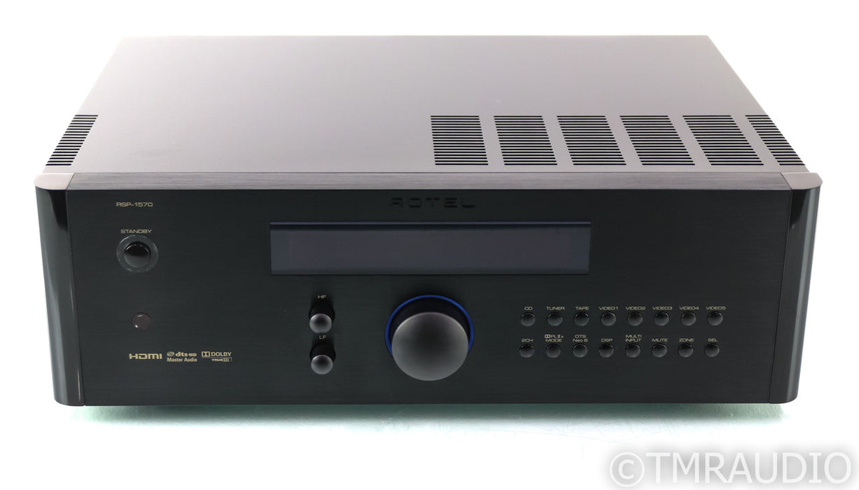Rotel RSP-1570 7.1 Channel Home Theater Processor; Preamplifier; RSP1570; Remote