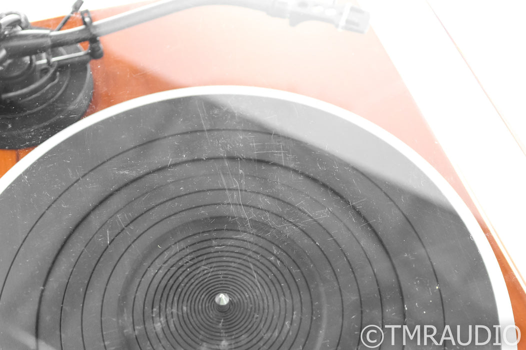 Music Hall MMF-1.5 Belt Drive Turntable; MMF1.5; Cherry (No Cartridge)