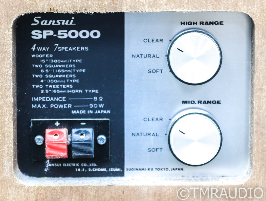 Sansui SP-5000 Vintage Floorstanding Speakers