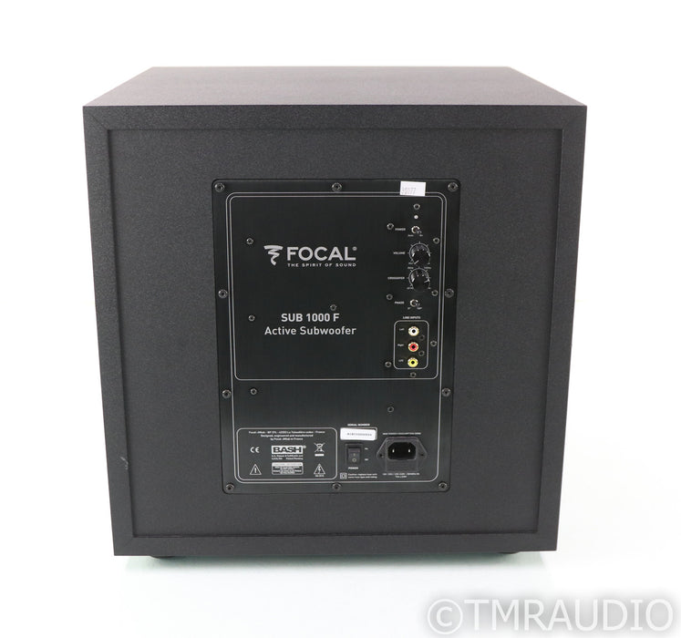 Focal SUB 1000 F 12" Powered Subwoofer; Black