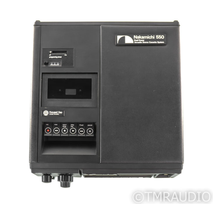 Nakamichi 550 Dual Head Portable Cassette Deck; AS-IS (Doesn't Read Tapes)