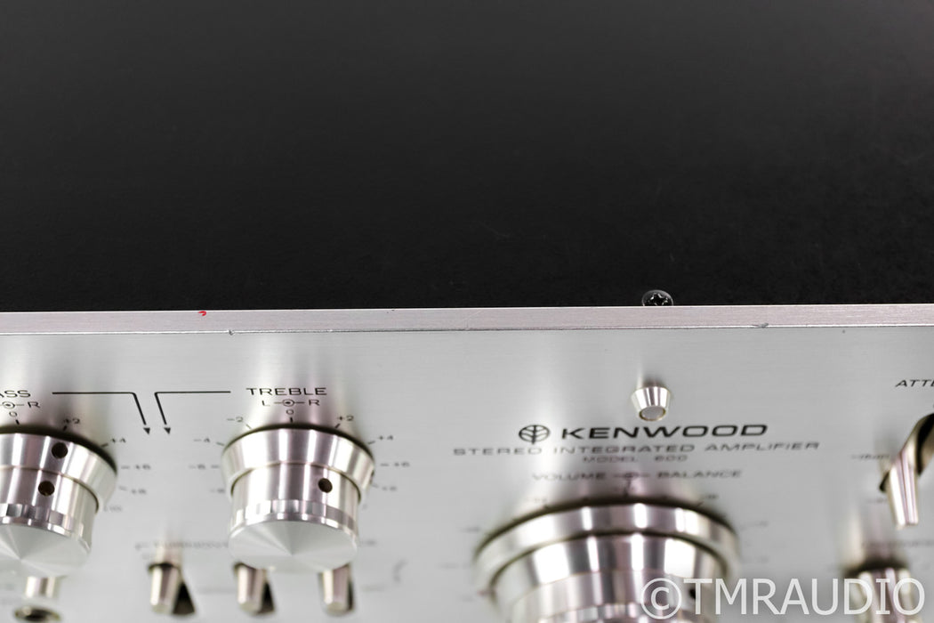Kenwood Model 600 Vintage Stereo Integrated Amplifier; MM Phono