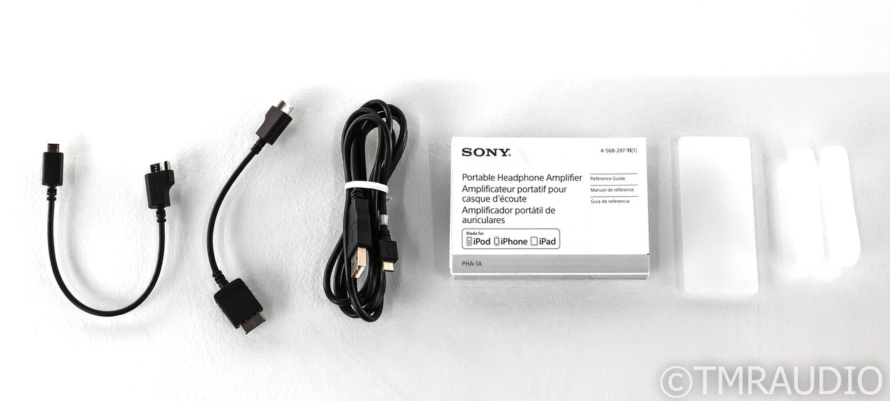 Sony PHA-1A Portable Headphone Amplifier; PHA1A; Silver