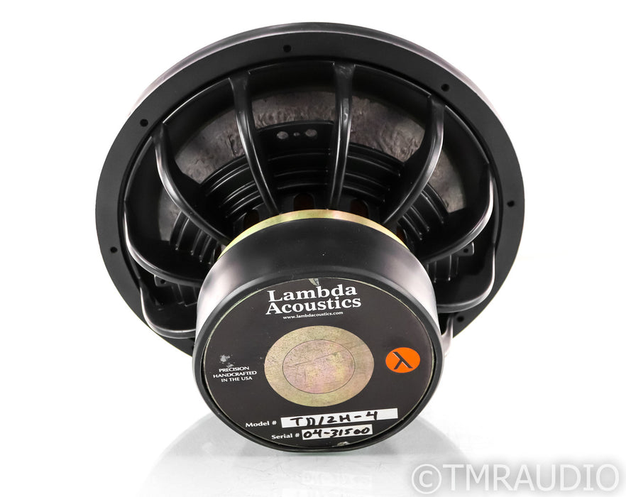 Lambda TD12H-4 12" Low Frequency Driver; Bass; Woofer