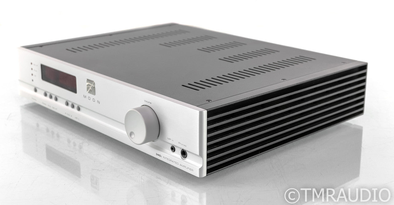 Simaudio Moon 340i D2 Stereo Integrated Amplifier; 340-i; DAC; Remote; Silver