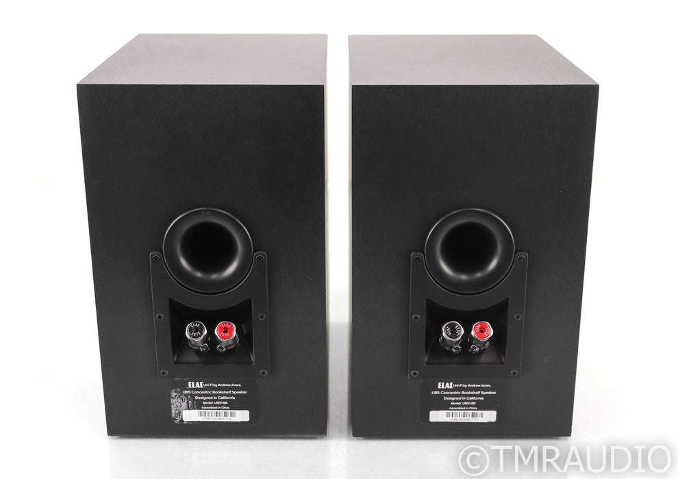 ELAC Uni-Fi UB5 Bookshelf Speakers; Black Pair; UB-5