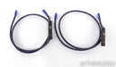 Audioquest Water XLR Cables; 1.5m Pair Balanced Interconnects; 72v DBS
