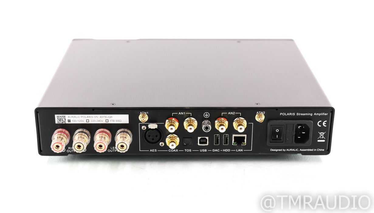 Auralic Polaris Streaming Stereo Integrated Amplifier; Black