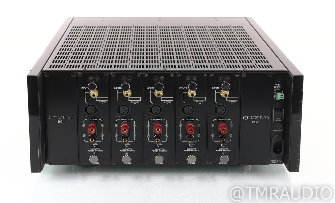 Emotiva MPS-1 5 Channel Power Amplifier; MPS1 w/ EPM-300 Modules