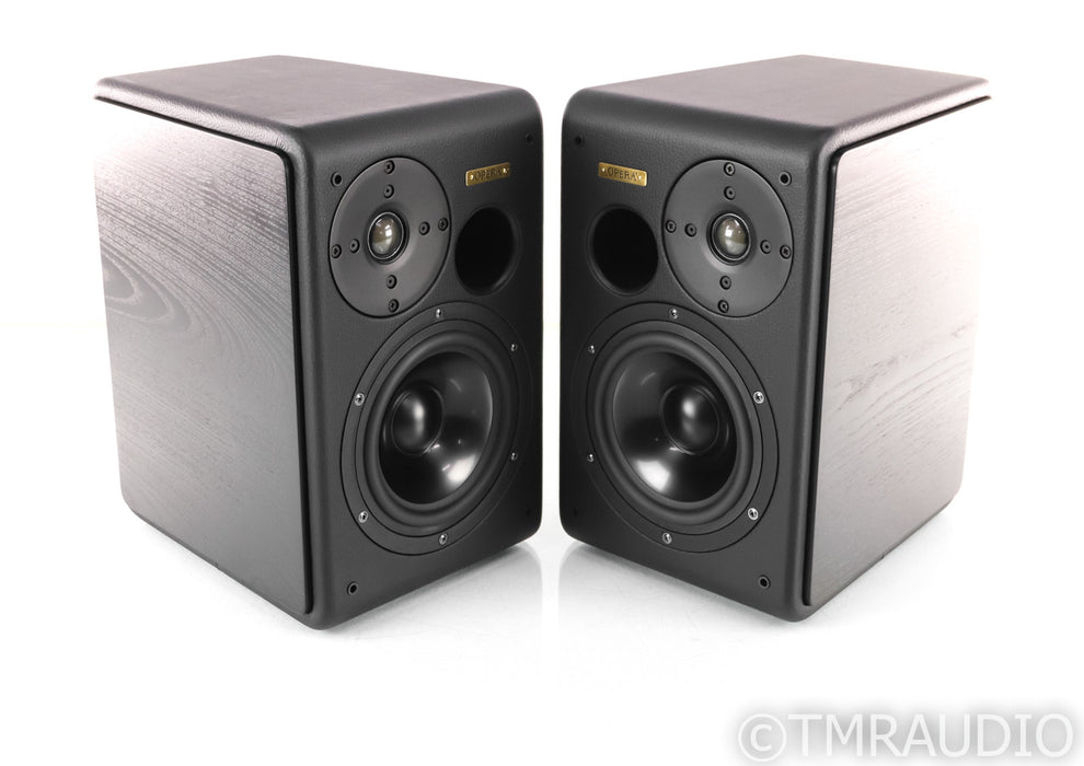 Opera Classica Prima Bookshelf Speakers; Mahogany Pair