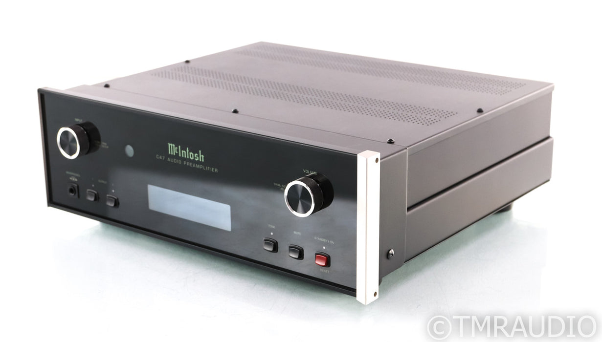 McIntosh C47 Stereo Preamplifier / DAC; C-47; Remote; MM / MC Phono