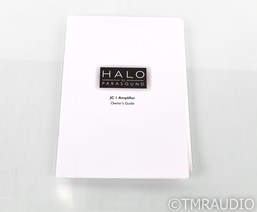 Parasound Halo JC1 Mono Power Amplifier