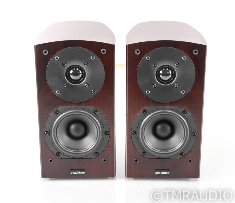 Peachtree Design 4 Bookshelf Speakers; D4; Rosewood Pair