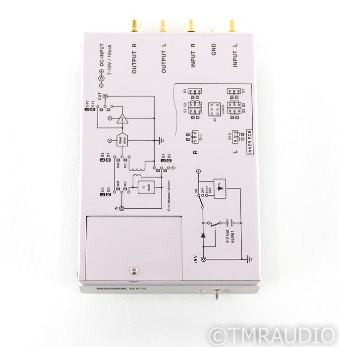 Nagra BPS Stereo MM / MC Phono Preamplifier; Battery Powered