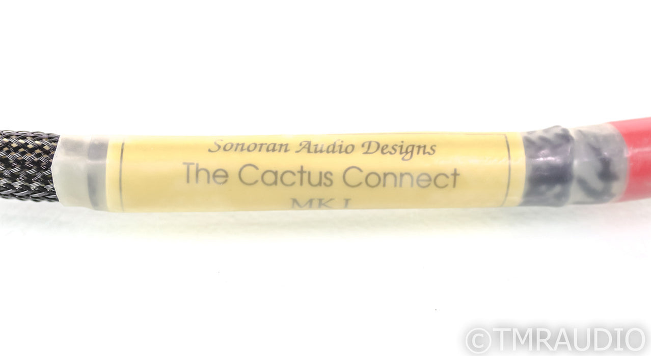 Sonoran Audio Designs The Cactus Connect MKI RCA Cables; 1m Pair Interconnects