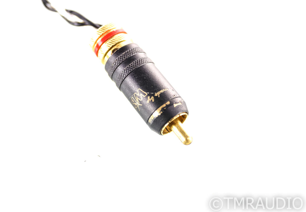 Kimber Kable Silver Streak RCA Cables; 1m Pair Interconnects; WBT-0147