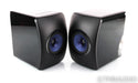 KEF LS50W Wireless Powered Bookshelf Speakers; LS-50 W; Black/Blue Pair; Remote