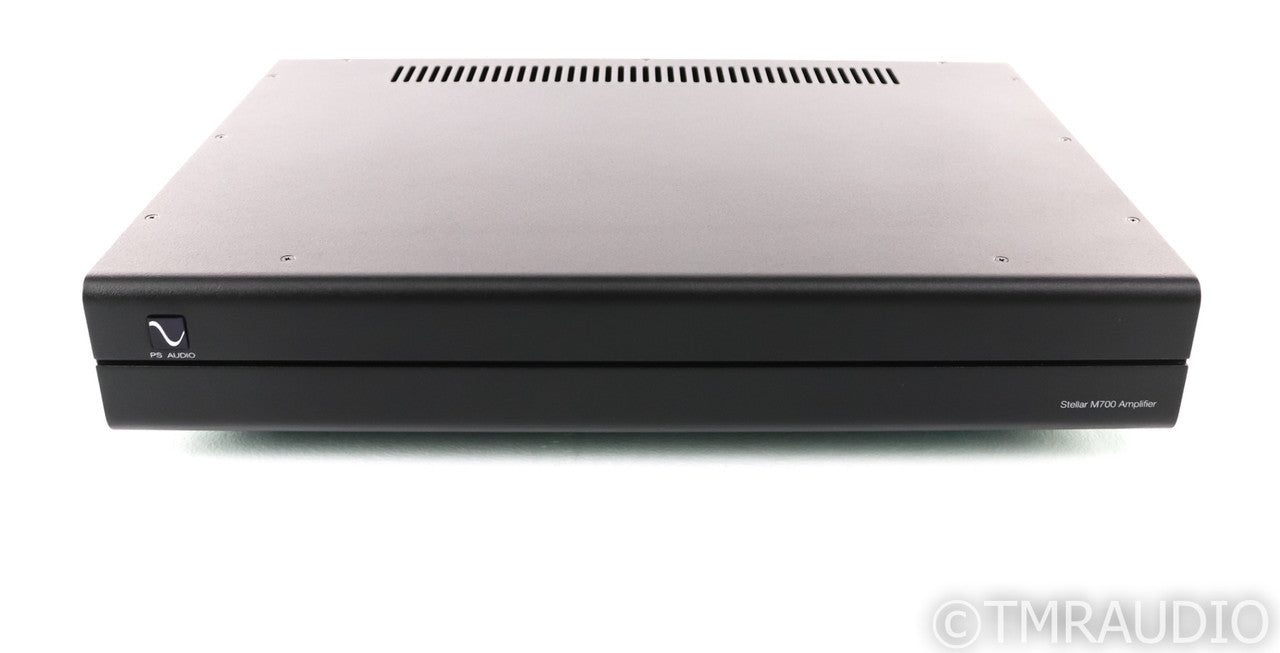 PS Audio Stellar M700 Mono Power Amplifier; Single; Black; M-700 (Used)