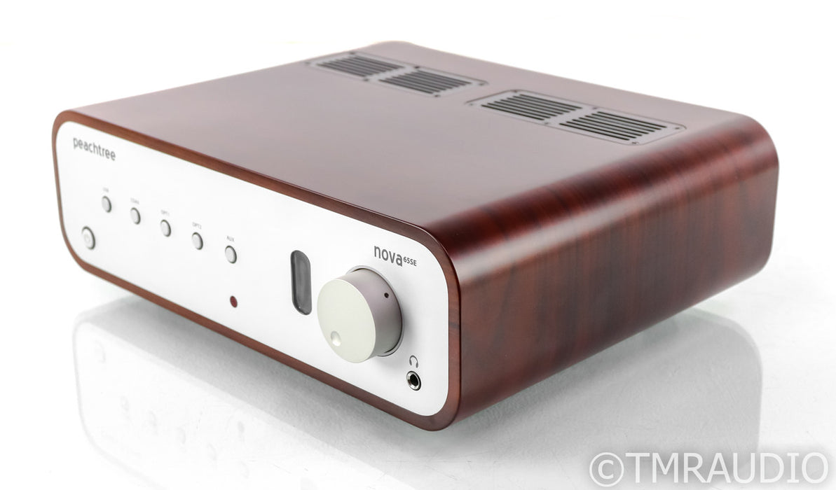 Peachtree Nova 65SE Stereo Tube Hybrid Integrated Amplifier; DAC; Rosewood
