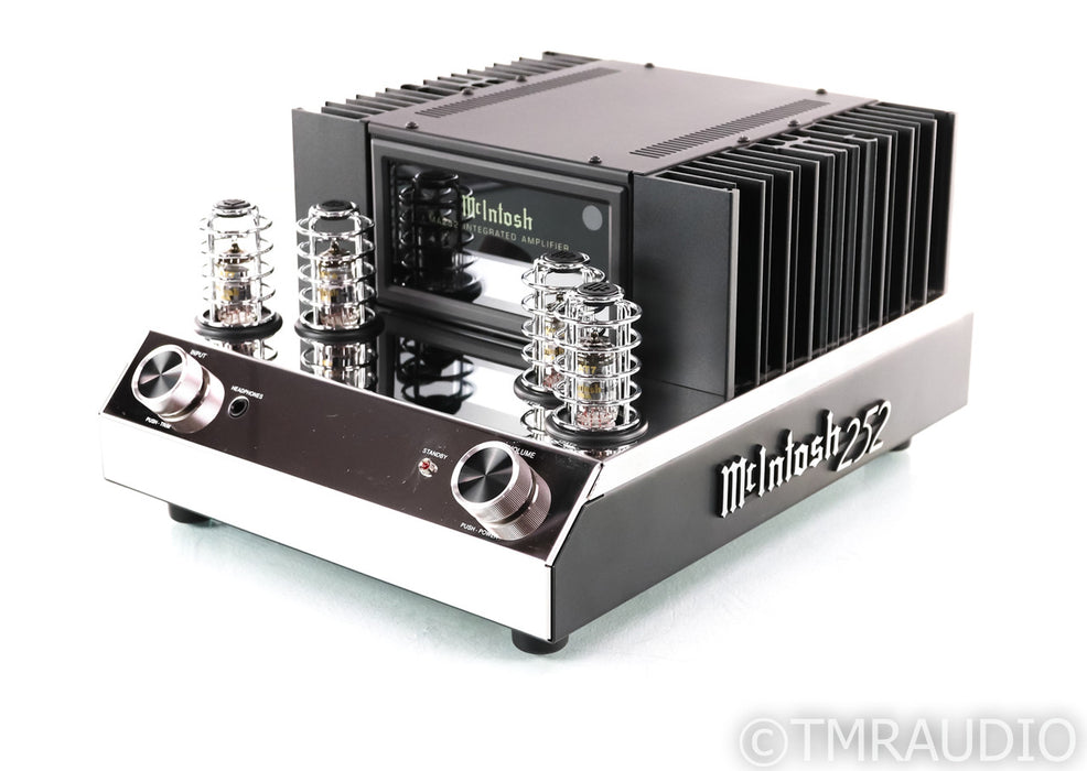 McIntosh MA252 Stereo Integrated Tube Hybrid Amplifier; MA-252; MM Phono; Remote