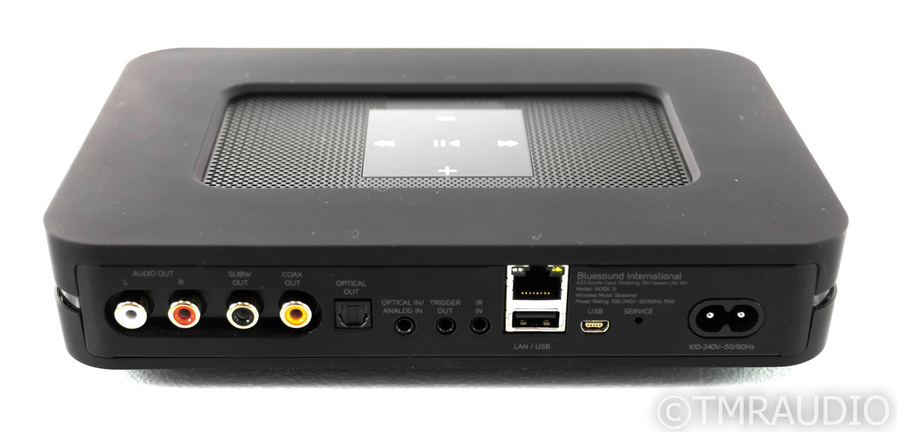 Bluesound Node 2i Network Streamer; 2-i; Black