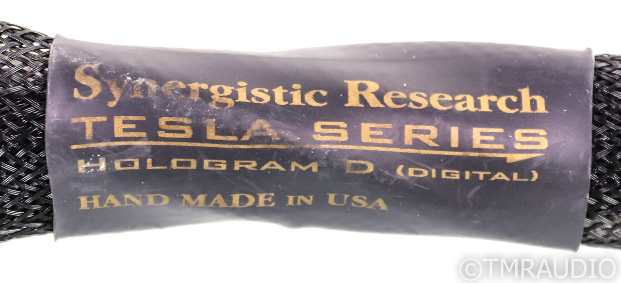 Synergistic Research Tesla Hologram D Power Cable; 1.5m AC Cord