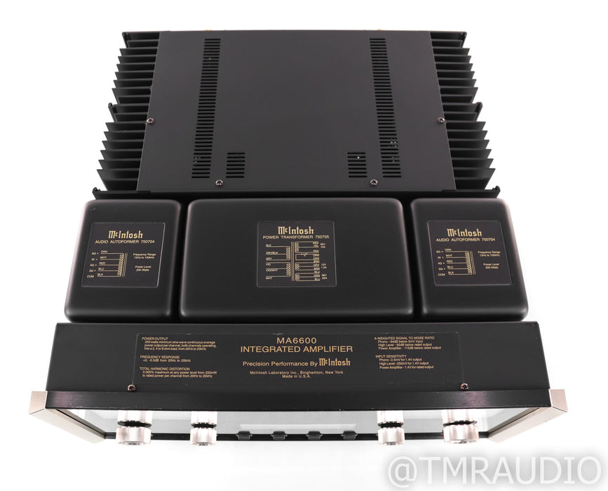 McIntosh MA6600 Stereo Integrated Amplifier; MA-6600; Remote (1/0)